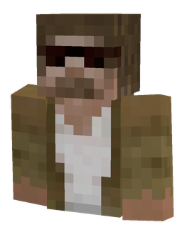 Brown skin: bust render