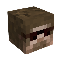 Brown skin: head render
