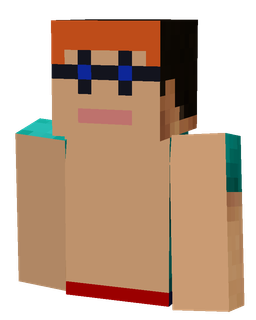 Black skin: bust render