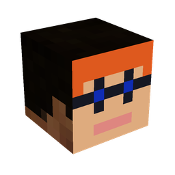 Black skin: head render