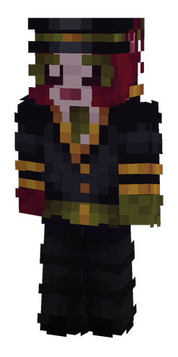 Black skin: body, front render