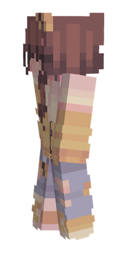 Orange skin: body, left side render