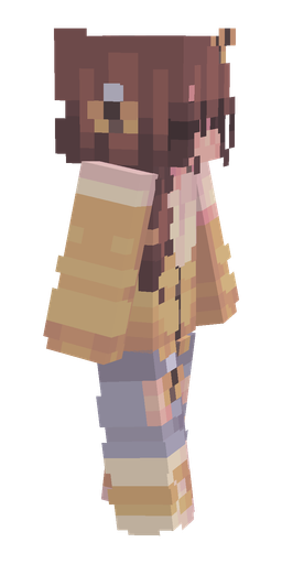 Orange skin: body, right side render