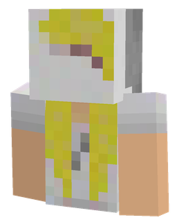 Blue skin: bust render