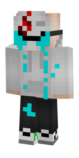 Black skin: body, front render