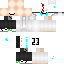Black skin: raw texture render