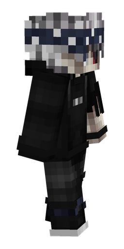 Black skin: body, right side render