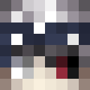 Black skin: face render