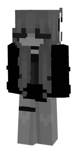 Black skin: body, front render
