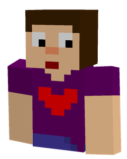 Blue skin: bust render