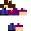 Blue skin: raw texture render