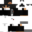 Black skin: raw texture render