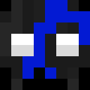 Black skin: face render