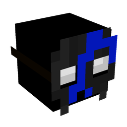 Black skin: head render