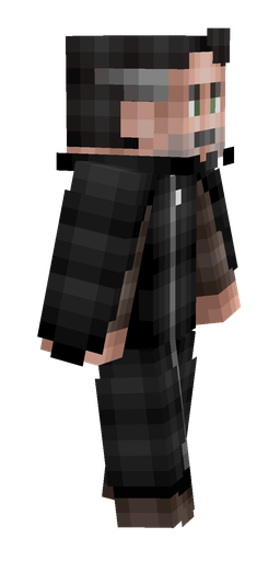 Black skin: body, right side render