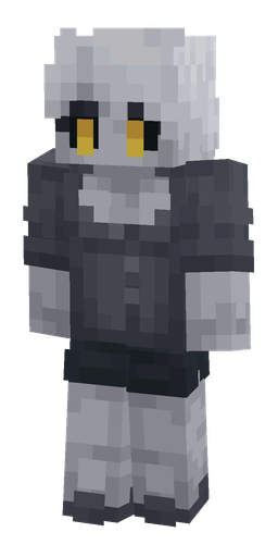 Black skin: body, front render