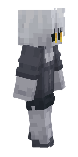 Black skin: body, right side render