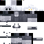 Black skin: raw texture render