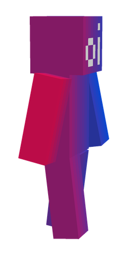 Blue skin: body, right side render