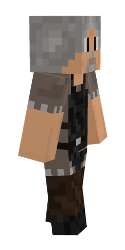 Black skin: body, right side render
