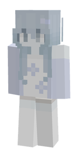 Blue skin: body, front render