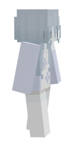 Blue skin: body, right side render