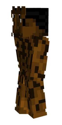 Black skin: body, left side render