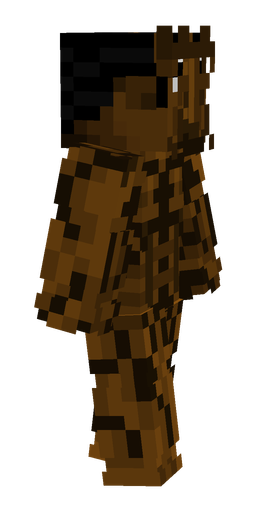 Black skin: body, right side render