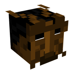 Black skin: head render