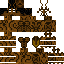 Black skin: raw texture render