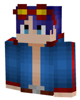 Blue skin: bust render