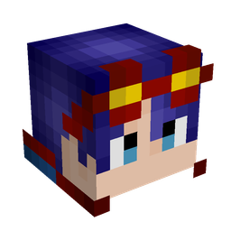 Blue skin: head render