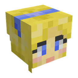 Blue skin: head render