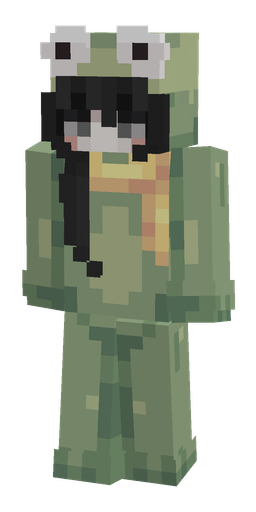 Gray skin: body, front render