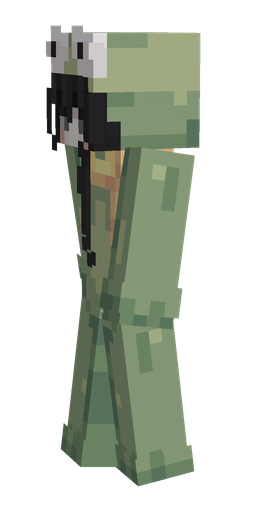 Gray skin: body, left side render