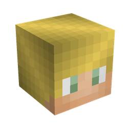 Blue skin: head render
