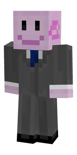 Black skin: body, front render