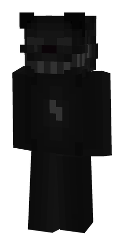 Black skin: body, front render