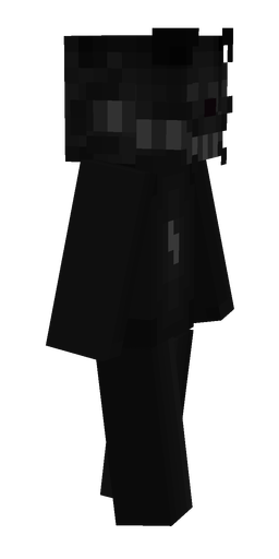 Black skin: body, right side render