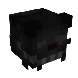 Black skin: head render