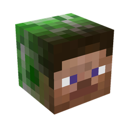 Blue skin: head render
