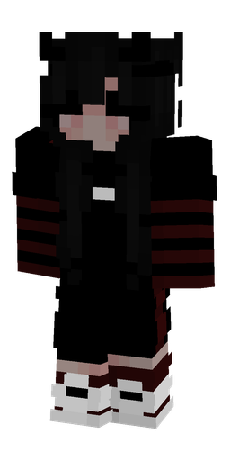 Black skin: body, front render