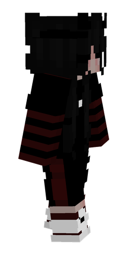 Black skin: body, right side render