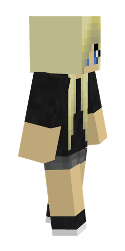 Black skin: body, right side render