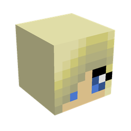 Black skin: head render