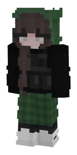 Black skin: body, front render