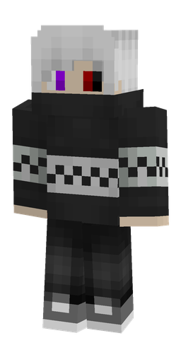 Black skin: body, front render