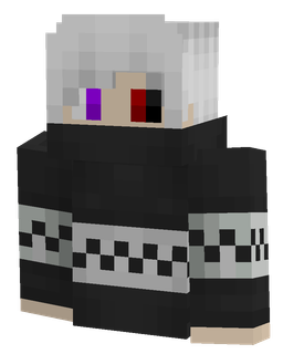 Black skin: bust render