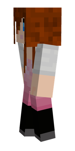 Black skin: body, left side render