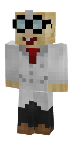 Black skin: body, front render